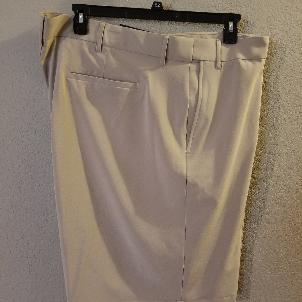 Grand Slam Performance New Men's‎ Beige Stretch Golf Shorts Wicking Size 52